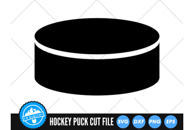 Hockey Puck SVG | Hockey Cut File | Hockey Puck Cut File