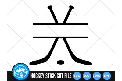 Crossed Hockey Stick SVG | Hockey Sticks Cut File | Hockey Mom Cut Fil