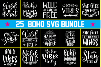 Boho SVG Bundle