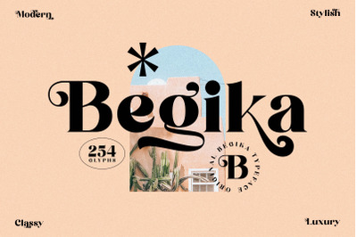 Begika Typeface