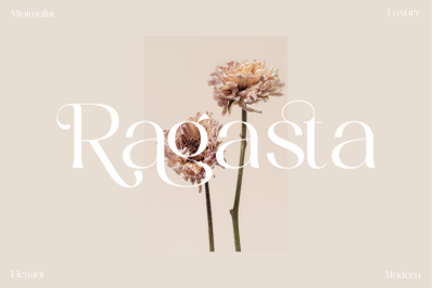 Ragasta Typeface