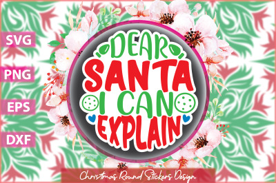 Dear Santa I can Explain