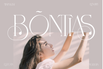 Bontias Typeface