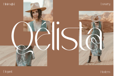 Qelista Typeface