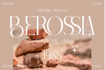 Berossla Typeface