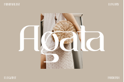 Agata Typeface