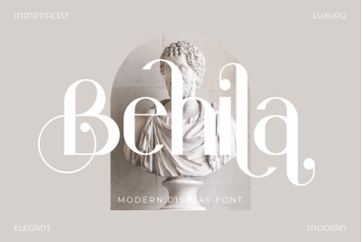 Behila Typeface