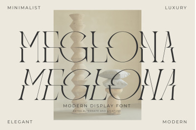 Meglona Typeface