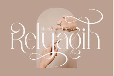 Relyagih Typeface