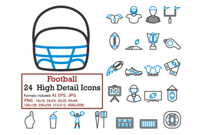 Football Icon Set