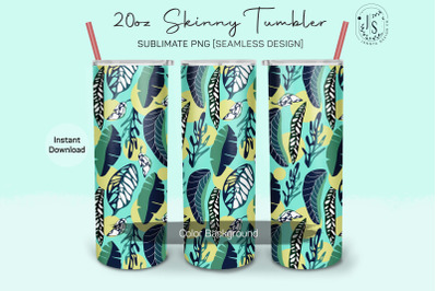 Tropical Forest, Leaves 20oz Sublimation