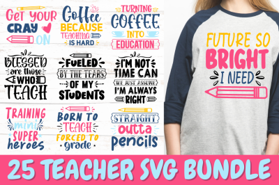 Teacher SVG Bundle