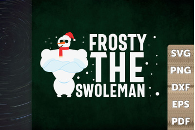 Merry Christmas Frosty The Swoleman