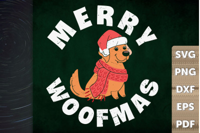 Christmas Lover Gift Merry Woofmas