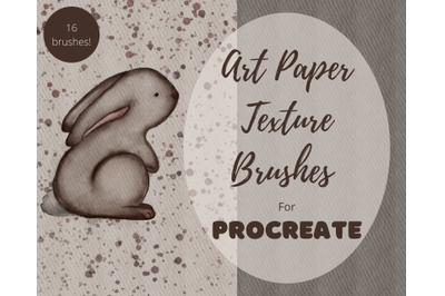 Art Paper Texture Brushes for Procreate X 16