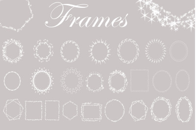 Shining frames Png, Ornament. Valentines day cards.