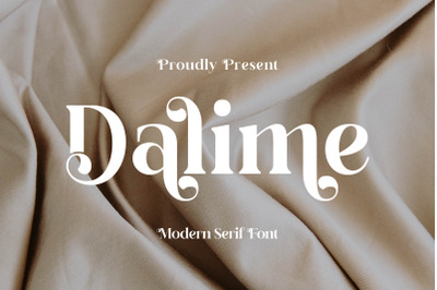 Dalime Typeface