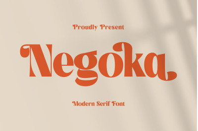 Negoka Typeface