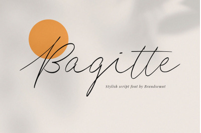 Bagitte - Elegant Script