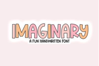 Imaginary - A Fun Handwritten Font