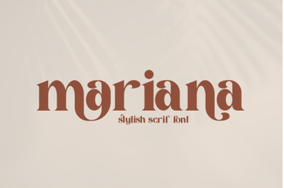 mariana Typeface