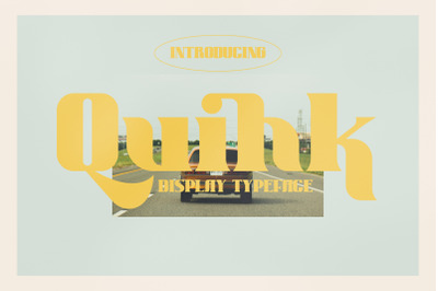 Quihk Typeface