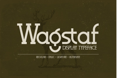 Wagstaf Typeface