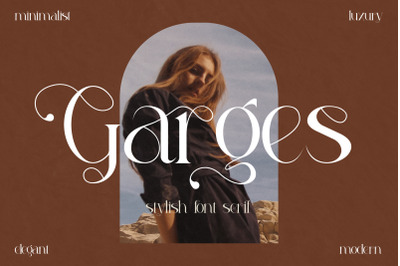 Garges Typeface