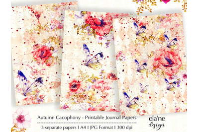 Autumn Cacophony Digital Paper Pack