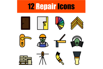 Repair Icon Set