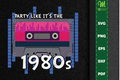 Party Like It&#039;s The 1980s Disco Cassette