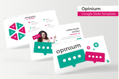 Opinium Google Slide Template