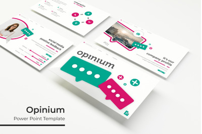 Opinium Power Point Template