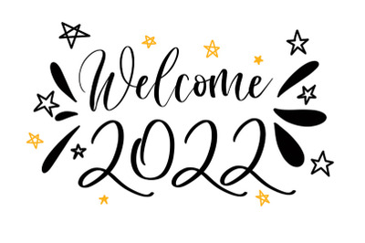 Welcome 2022 SVG