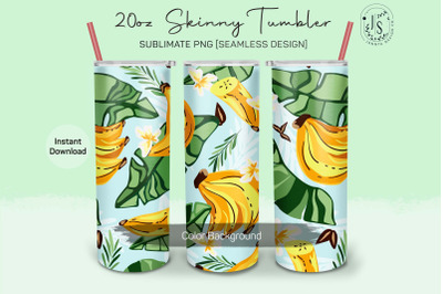 Banana Fruit 20oz Tumbler Sublimation