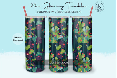 Cactus, Succulent Garden 20oz Tumbler Sublimation