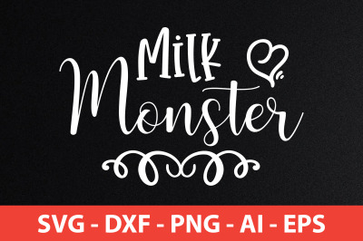 Milk Monster SVG