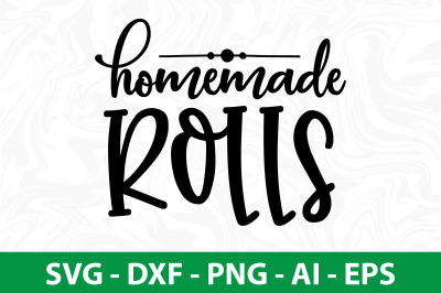 Homemade Rolls svg