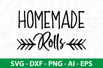 Homemade Rolls svg