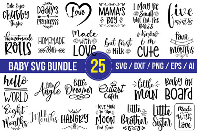 Baby SVG Bundle