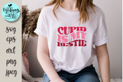 Cupid is my bestie svg, love svg