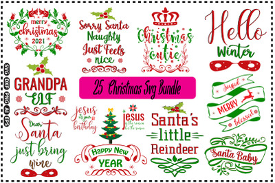 Christmas SVG Bundle