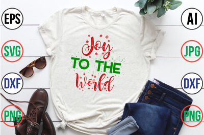 Joy to the World SVG