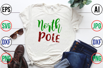 North Pole SVG