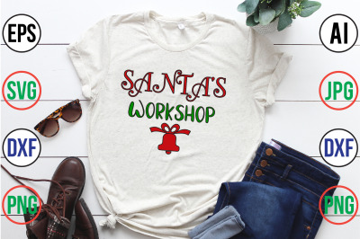 Santas Workshop SVG