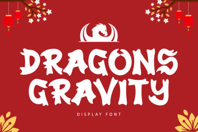 Dragons Gravity - Chinese Display Font