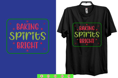 Baking Spirits Bright svg