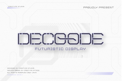 Decoode Futuristic Display