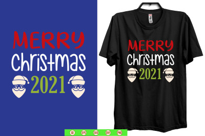 merry christmas 2021 SVG