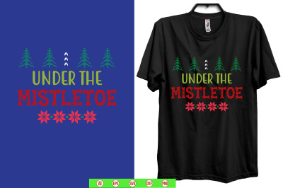 Under the Mistletoe svg